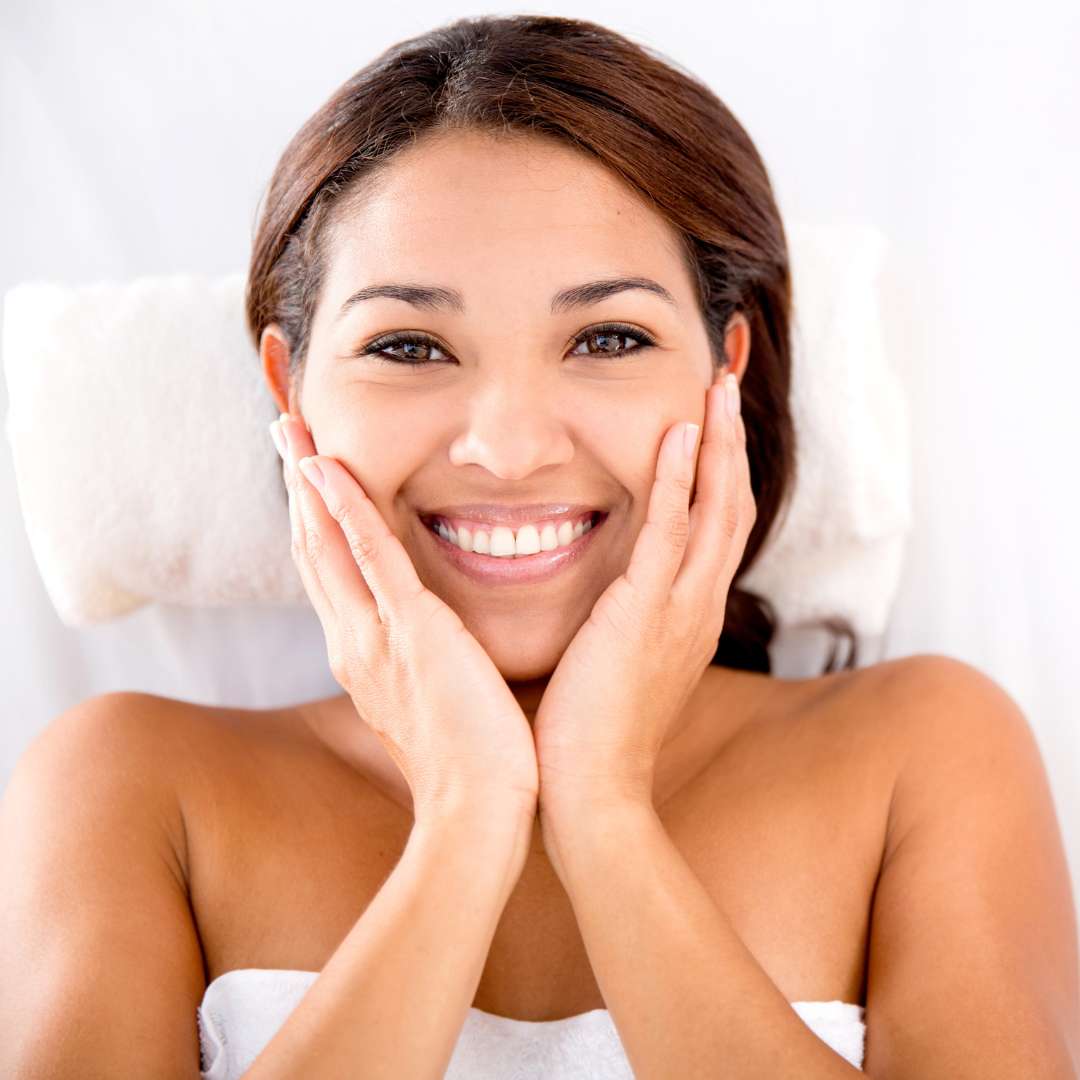 Why Las Vegas Skin Pros is The Right Med Spa for You Woman With Vibrant Skin Smiling