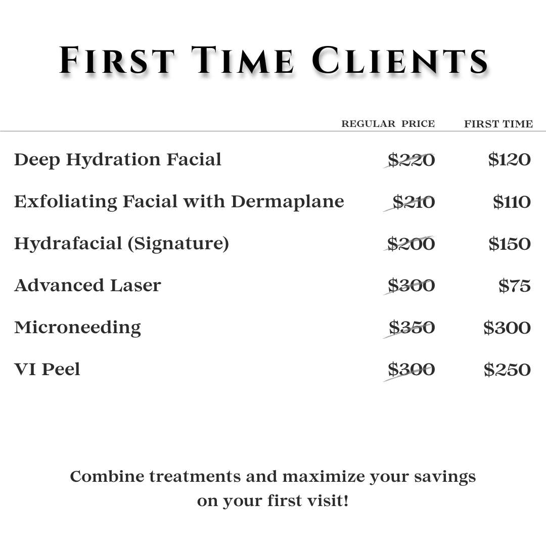 First Time Clients Pricing 102225 White 1 First Time Clients Pricing 102225 White 1